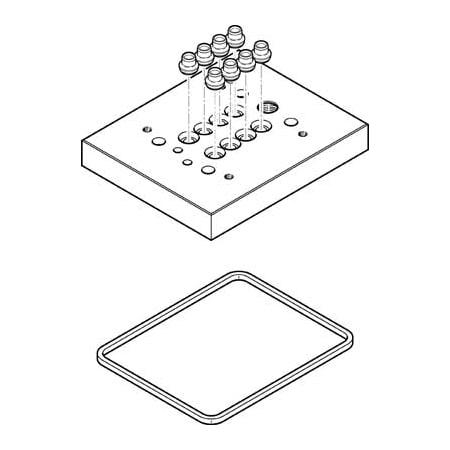 Festo Multi-Pin Plug CPV10-VI-P4-M7-C CPV10-VI-P4-M7-C